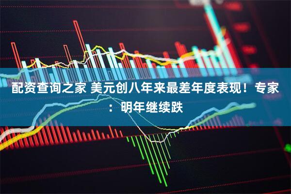 配资查询之家 美元创八年来最差年度表现！专家：明年继续跌
