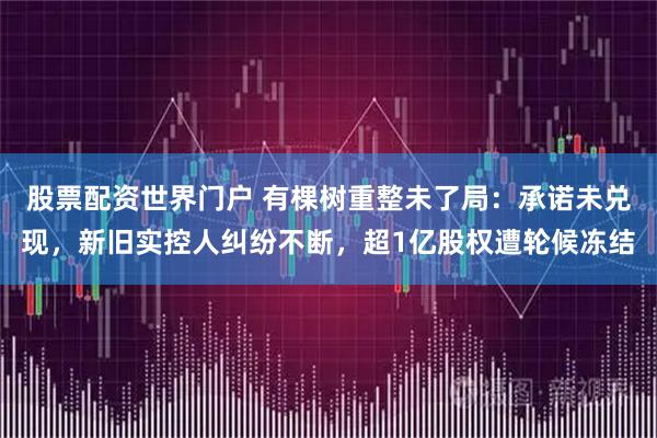 股票配资世界门户 有棵树重整未了局：承诺未兑现，新旧实控人纠纷不断，超1亿股权遭轮候冻结