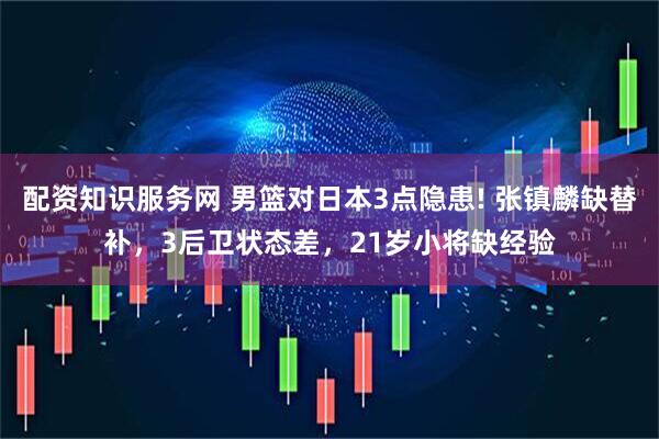 配资知识服务网 男篮对日本3点隐患! 张镇麟缺替补，3后卫状态差，21岁小将缺经验